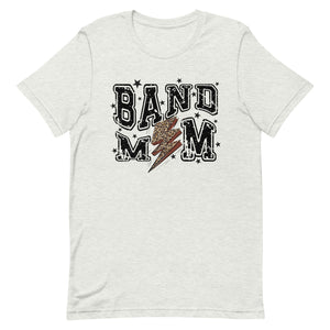 Band Mom Lighting Bolt Bella Canvas Unisex t-shirt