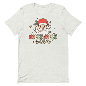 Holly Jolly Vibes Bella Canvas Unisex t-shirt