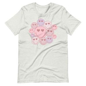 Happy Eyes Smiley Face Bella Canvas Unisex t-shirt