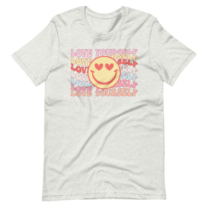 Love yourself more Bella Canvas Unisex t-shirt