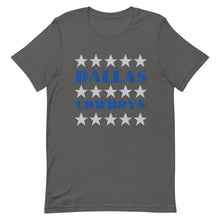 Load image into Gallery viewer, Star Studded Dallas Cowboys Bella Canvas Unisex t-shirt
