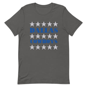 Star Studded Dallas Cowboys Bella Canvas Unisex t-shirt