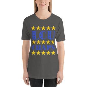 Star Studded LCU Chaps Bella Canvas Unisex t-shirt