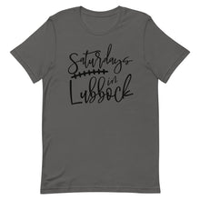 Load image into Gallery viewer, Saturdays in Lubbock Bella Canvas Unisex t-shirt
