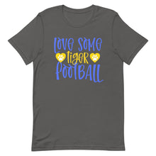 Load image into Gallery viewer, Love Some Tiger Football Bella Canvas Unisex t-shirt

