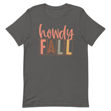 Load image into Gallery viewer, Howdy Fall Bella Canvas Unisex t-shirt
