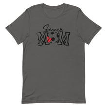 Load image into Gallery viewer, Soccer Mom Mini Heart Bella Canvas Unisex t-shirt
