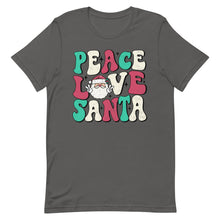 Load image into Gallery viewer, Peace Love Santa Bella Canvas Unisex t-shirt
