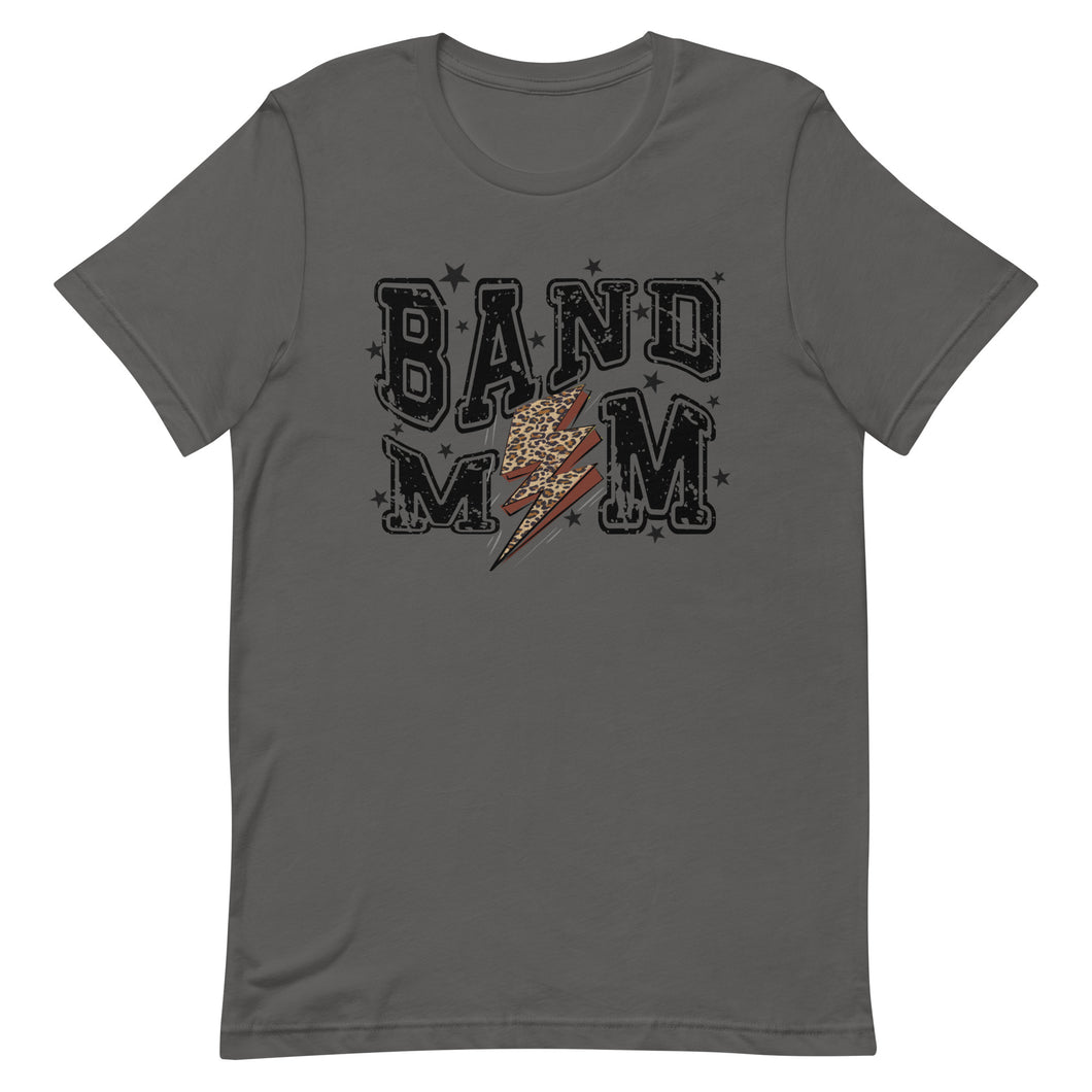 Band Mom Lighting Bolt Bella Canvas Unisex t-shirt