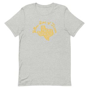 Yellow Rose of Texas Custom Short-sleeve unisex t-shirt Bella Canvas