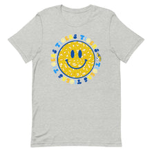 Load image into Gallery viewer, Tigers School Spirit Smiley Face Bellas Canvas Short-sleeve unisex t-shirt
