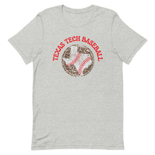 Load image into Gallery viewer, Texas Tech Baseball Bella Canvas Game Day Support Short-sleeve unisex t-shirt
