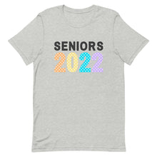 Load image into Gallery viewer, Seniors 2022 Star Font Bella Canvas Short-sleeve unisex t-shirt
