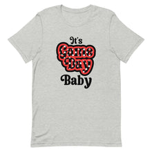 Load image into Gallery viewer, It&#39;s Game Day Baby Stars Red and Black Spirit Wear Unisex t-shirt
