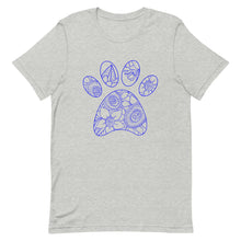 Load image into Gallery viewer, Mandalay Outline Tiger Paw Bella Canva Unisex t-shirt
