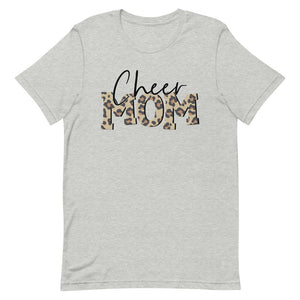 Leopard Cheer Mom Bella Canvas Unisex t-shirt