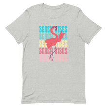 Load image into Gallery viewer, Beach Vibes Flamingo Bella Canvas Unisex t-shirt
