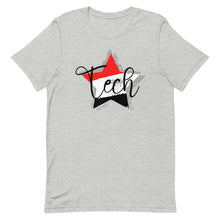 Load image into Gallery viewer, Distressed Tech Star Bella Canvas Unisex t-shirt
