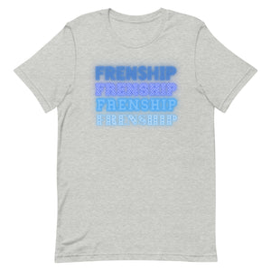 Neon Frenship Font Unisex t-shirt