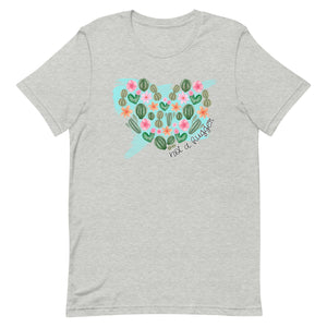 Not a Hugger Cactus Bella Canvas Unisex t-shirt