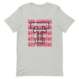 Red Raiders Double T Bella Canvas Unisex t-shirt