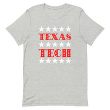 Load image into Gallery viewer, Star Studded Texas Tech Bella Canvas Unisex t-shirt
