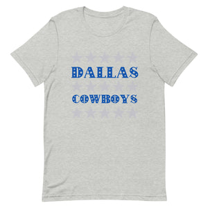 Star Studded Dallas Cowboys Bella Canvas Unisex t-shirt