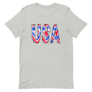 Tie Dye USA Bella Canvas Unisex t-shirt