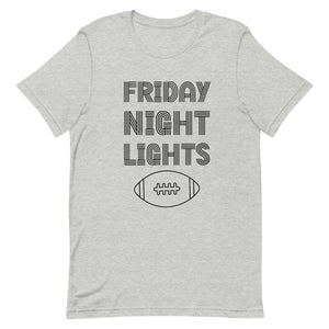 Friday Night Lights Football Bella Canvas Unisex t-shirt