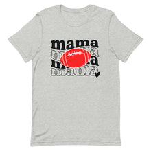 Load image into Gallery viewer, Football Mama Red Football Bella Canvas Unisex t-shirt
