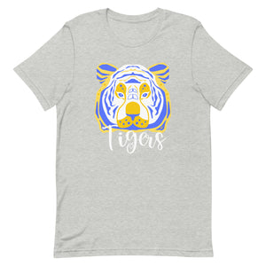 Blue Yellow Tigers Bella Canvas Unisex t-shirt
