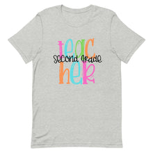 Load image into Gallery viewer, Second Grade Colorful Bella Canvas Unisex t-shirt
