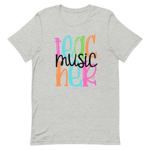 Music Teacher Colorful Unisex t-shirt