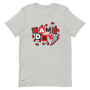 Game Day Red Eclectic Bella Canvas Unisex t-shirt