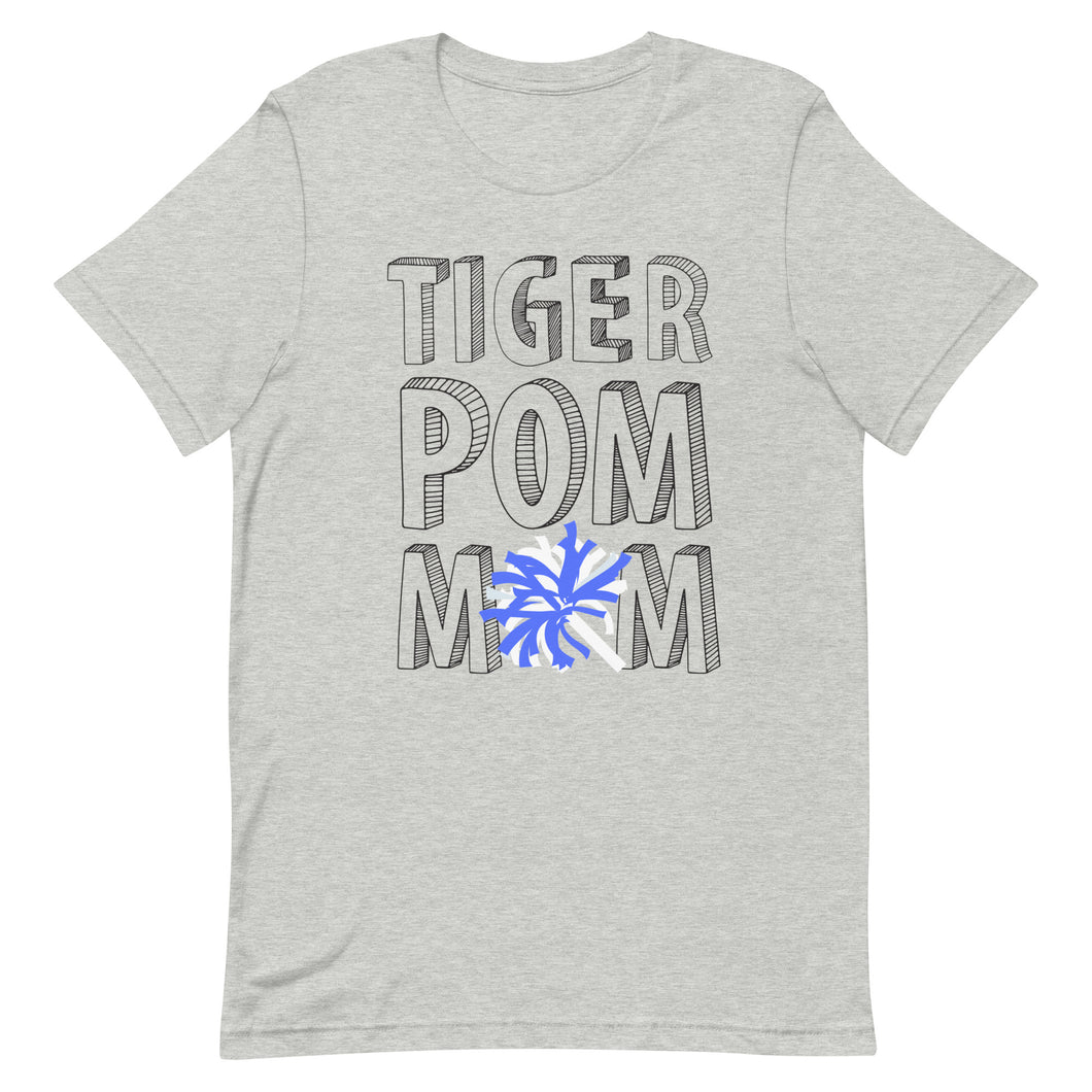 Tiger Pom Mom Bella Canvas Unisex t-shirt