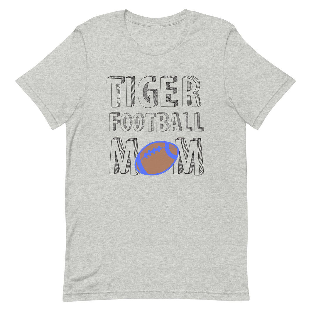 Tiger Football Mom Bella Canvas Unisex t-shirt