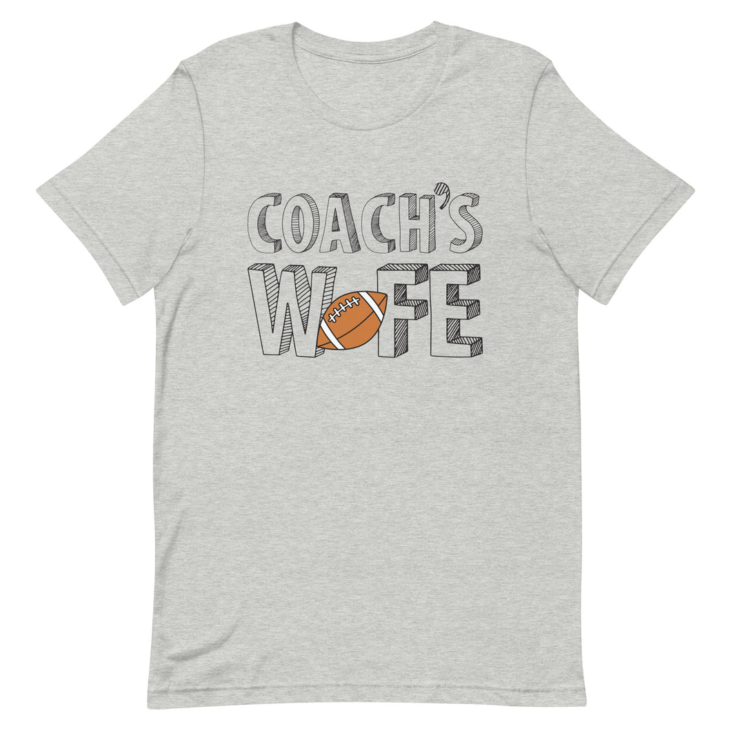 Coach's Wife Bella Canvas Unisex t-shirt