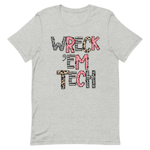 Wreck 'Em Tech Bella Canvas Unisex t-shirt