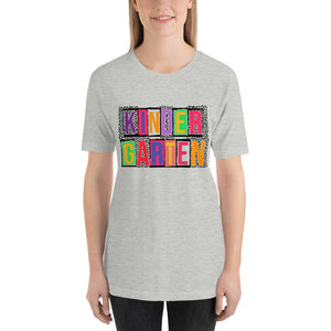 Retro Kindergarten Bella Canvas Unisex t-shirt