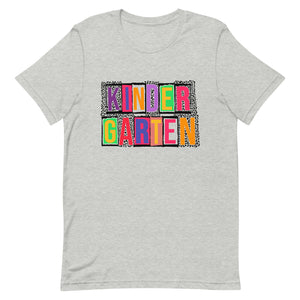 Retro Kindergarten Bella Canvas Unisex t-shirt