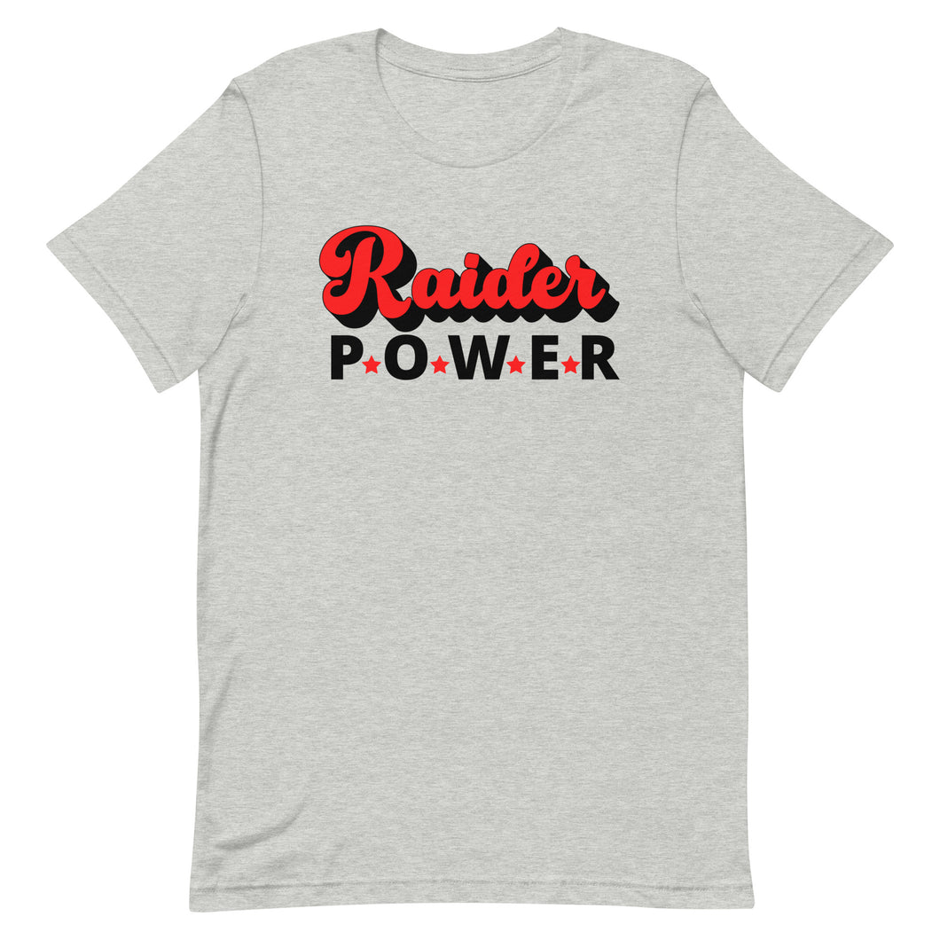 Raider Power Bella Canvas Unisex t-shirt