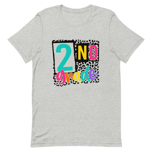 Retro Second Grade Bella Canvas Unisex t-shirt