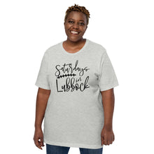 Load image into Gallery viewer, Saturdays in Lubbock Bella Canvas Unisex t-shirt
