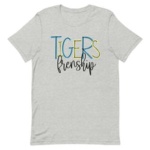 Load image into Gallery viewer, Tigers Blue Yellow Font Bella Canvas Unisex t-shirt
