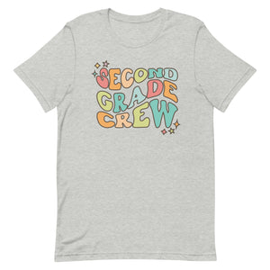 Second Grade Crew Bella Canvas Unisex t-shirt
