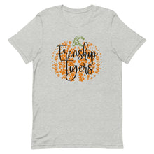 Load image into Gallery viewer, Frenship Tigers Mini Paw Pumpkin Bella Canvas Unisex t-shirt
