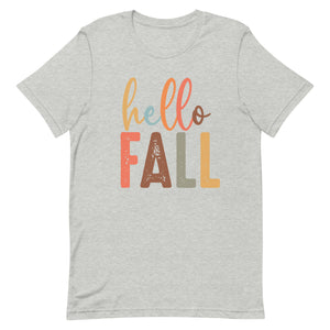 Hello Fall Bella Canvas Unisex t-shirt