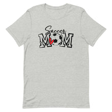 Load image into Gallery viewer, Soccer Mom Mini Heart Bella Canvas Unisex t-shirt
