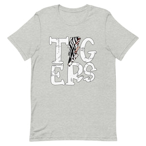 White Tigers Bolt Bella Canvas Unisex t-shirt