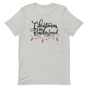 Christmas in Raider Land Unisex t-shirt